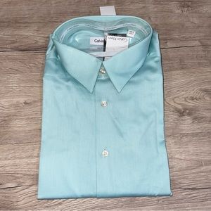 Calvin Klein Slim Fit Stretch Dress Shirt - New! - Sz: 17